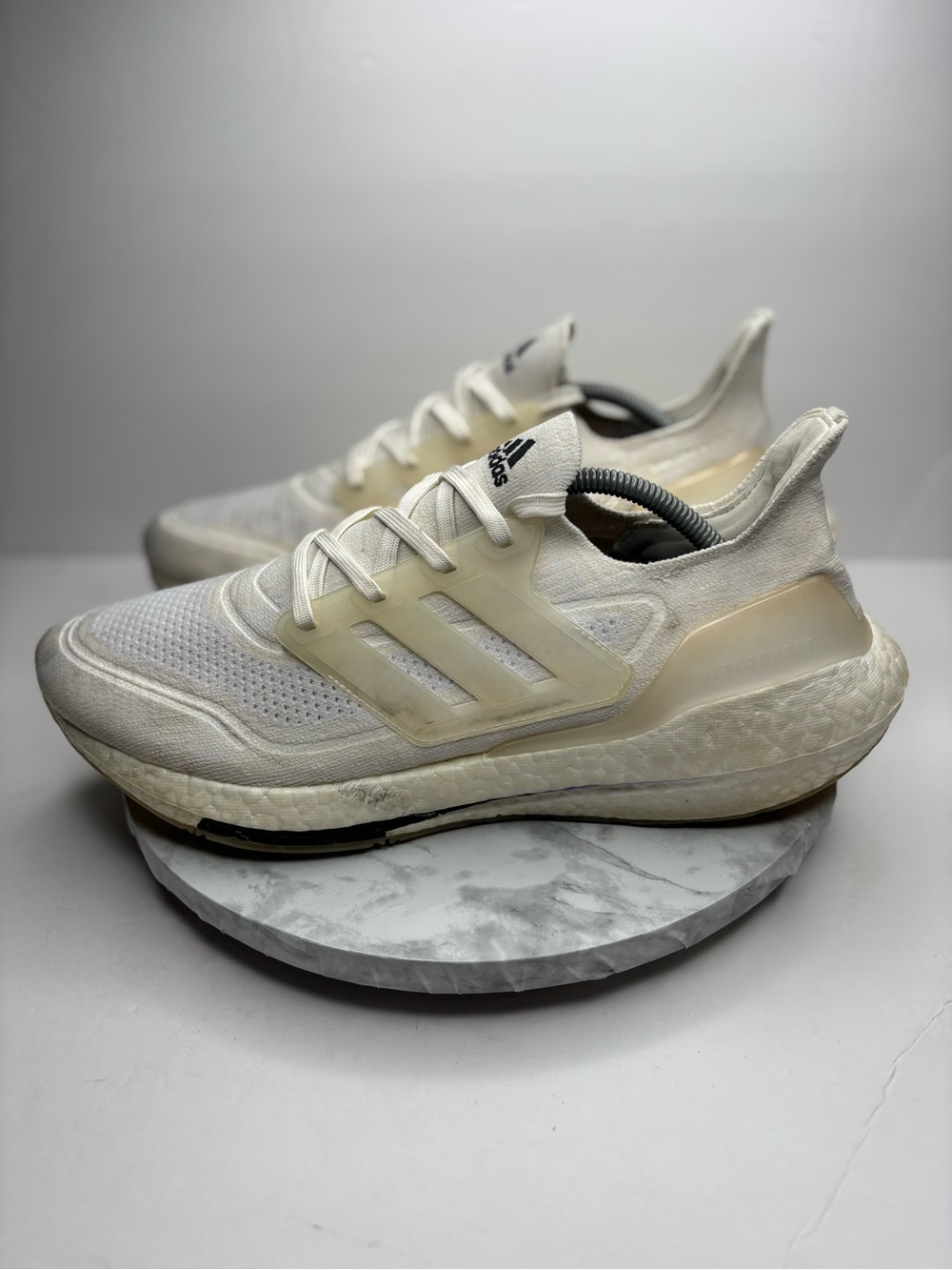 Size 11.5- Adidas Ultraboost 21 Undyed White